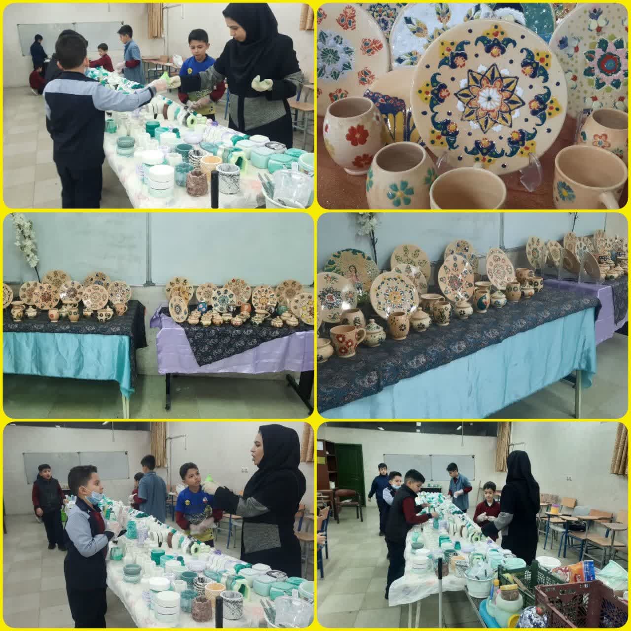 کارگاه و نمایشگاه مینا کاری