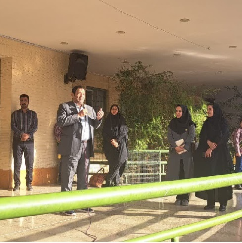 بازدید مدیرعامل و مسئولین مجتمع از آموزشگاه