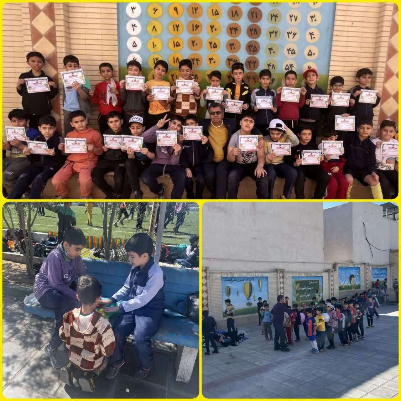 اردوی درون مدرسه ای پایه سوم